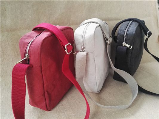 washable kraft paper shoulder bag MZK02011
