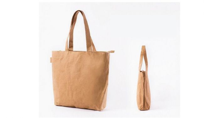 washable kraft paper tote bag/shopping bag MZK05002