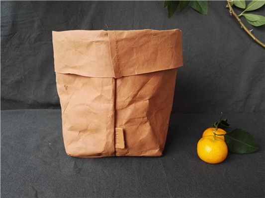 washable kraft paper storage bag MZK09006