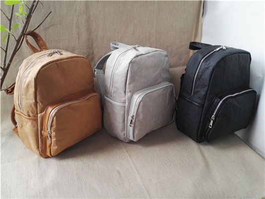 washable kraft paper backpack MZK18209