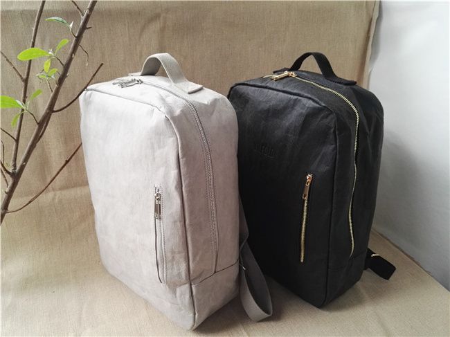 washable kraft paper backpack MZK18210