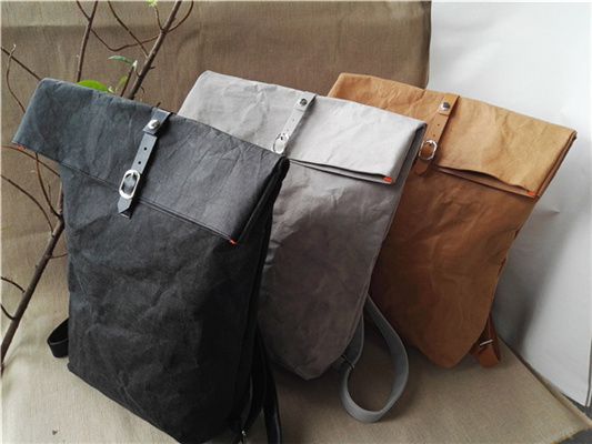 washable kraft paper backpack MZK18211