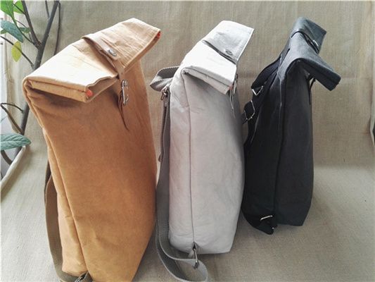 washable kraft paper backpack MZK18215